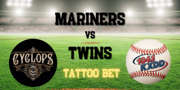 Mariners VS Twins Tatoo Bet